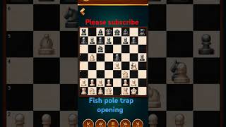 Fish pole trap opening in chess [upl. by Ainollopa392]