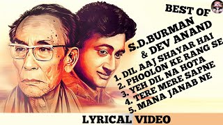 5 Best Songs Of Dev Anand  S D Burman  Tere Mere Sapne  Lyrical  Old Songs  Cover [upl. by Ettennahs]