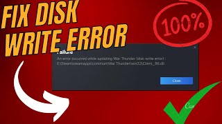 How To Fix Disk Write Error On Steam NEW [upl. by Ybeloc]