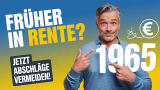 Geheimtipp für alle die 1965 geboren sind So kommen Sie viel früher in die Rente [upl. by Bishop]