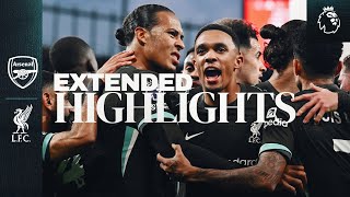 Extended Highlights Van Dijk amp Salah score in Gunners Draw  Arsenal 22 Liverpool [upl. by Debra]