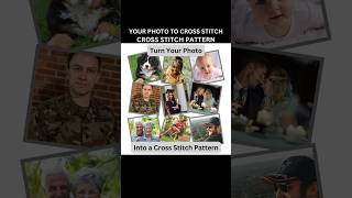 YOUR PHOTO TO CROSS STITCH Pattern by Welovit  welovitnet  welovit [upl. by Aimej]