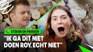 ANGST OVERWINNEN GEBETEN DOOR MEGASPIN 🕷️😭  Steken en Prikken  S4 5  NPO Zapp [upl. by Oz]