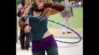 Amazing Hula Hoop Girl Lisa Lottie [upl. by Wylde]