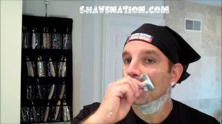 Merkur Futur Adjustable Safety Razor Shave and Review [upl. by Plusch]