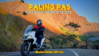 REVIEW HONDA ADV 160  LANGSUNG TEST SAMBIL TOURING [upl. by Mozza]