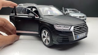 Highly Detailed Audi Q7 Scale Model Unboxing [upl. by Faust]