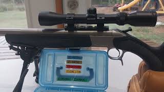 CVA SCOUT STAINLESS STEEL SINGLE SHOT 4570 RIFLE [upl. by Sucramaj813]