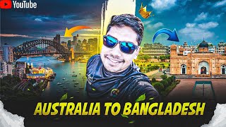 Australia To Bangladesh Travelling Mini Vlog ।। VLOG ।। australia bangladesh [upl. by Brit]