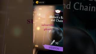 Molochs Ball amp Chain MAXED 🔥 Mortal Kombat Mobile Gameplay [upl. by Tillion781]