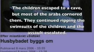 20 refugees rape an 11year old girl in a public bath Stockholm Sweden Husbybadet [upl. by Eppes538]