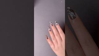 Easy Nail Art Design at Home 🏡 Without any tool ✨💅🎀shorts nailart naildesign youtubeshorts [upl. by Gaven]