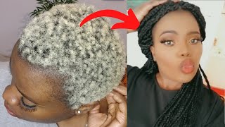 Comment faire des braids sur des cheveux ultra court [upl. by Eniruam589]