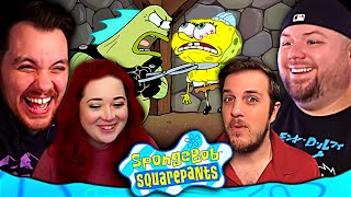 We Watched Spongebob Season 4 Episode 5 amp 6 For The FIRST TIME Group REACTION [upl. by Ramar]