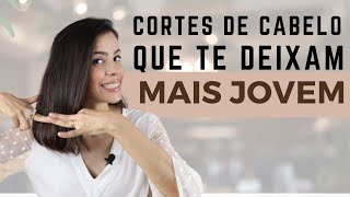 CORTES DE CABELO QUE TE DEIXAM MAIS JOVEM E MAIS ELEGANTE [upl. by Theresina]