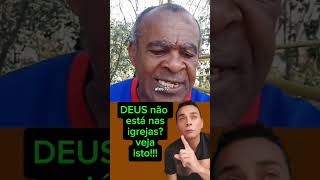 Homem afirma que Deus não faz presente na igreja shortsvideo [upl. by Hermione]