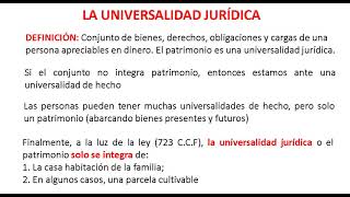 La universalidad jurídica [upl. by Skier]