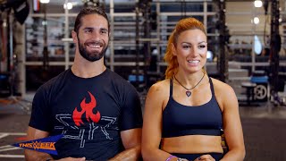 Seth Rollins and Becky Lynch are featured in “Muscle amp Fitness” [upl. by Aiselad939]