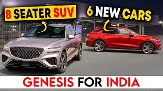 6 New Genesis Cars Planned for Mega India Launch   Official Launch Details [upl. by Gilbertina]