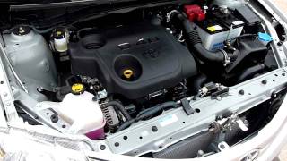 Toyota Etios Diesel hood open NVH [upl. by Leuamme]