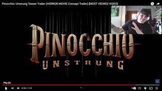 Pinocchio Unstrung Teaser Trailer reaction concept [upl. by Christmann]