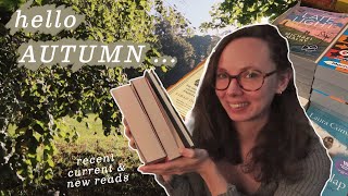 stepping into autumn 🍂📚 books I’ve finished current reads amp cozy books for the season [upl. by Channa]