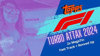 UNBOXING  TURBO ATTAX 2024  2x MEGA TIN  FAST TRACK  REVVED UP  AMAZON PACK [upl. by Kokoruda807]