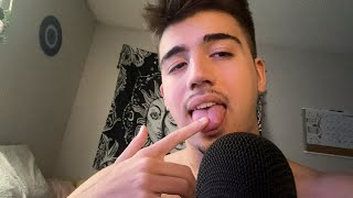 ASMR  30 Mins spit painting  mouth sounds [upl. by Blayne]