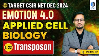 Genome Organization  Applied Cell Biology  CSIR NET Dec 2024  Emotion 40  IFAS [upl. by Elletsirhc]