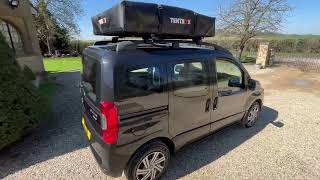 Peugeot Bipper Tepee 1 4 8V Outdoor Adventure Micro Camper [upl. by Bully]