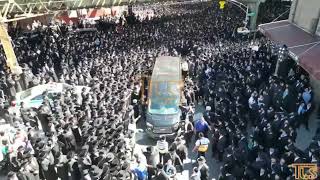 Levaya of Skulener Rebbe Boro Park  BP24 [upl. by Doll]