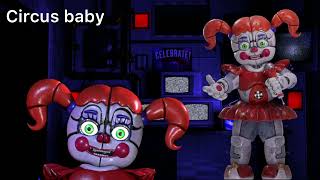 Fnaf circus baby voice lines [upl. by Hajin808]