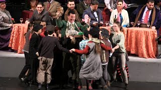 La Bohème Act II Childrens Chorus Kolozsvári Magyar Opera Feb 7th 2019 [upl. by Barnard]