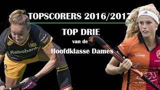 Topscorers Hoofdklasse Dames 20162017 [upl. by Lauree]