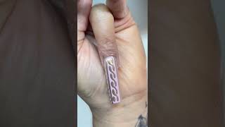 Tutorial nails chrisma Pink 🩷 artist nails nailtechvlog chrismas nailvlogger [upl. by Attolrahc]