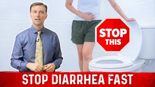 How to Stop Diarrhea Fast Using Easy Home Remedies – Dr Berg [upl. by Anaes]