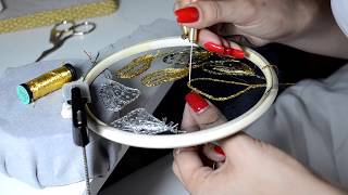 Luneville embroidery process [upl. by Schwenk798]