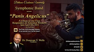 BethuneCookman University Symphonic Bands 2021 Virtual Spring Performance quotPanis Angelicusquot [upl. by Lyrac]