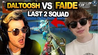 Faide vs Daltoosh LAST 2 SQUAD  Faide Dominates Daltoosh Eliminated [upl. by Torey]