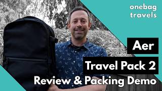 Aer Travel Pack 2  Review and Packing Demo [upl. by Irem]