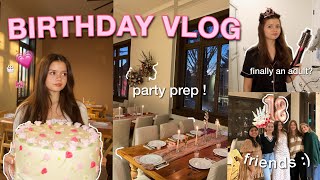 I TURNED 18 🎂 birthday  party vlog [upl. by Ardnahcal988]