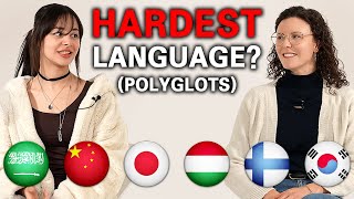 2 Polyglots Share Ranks Top 6 Most Difficult Languages in the World [upl. by Philipps579]