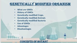 Genetically modified organismGM crops animals bacteriaUses advantages disadvantagesHindiUrdu [upl. by Tanah326]