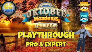 PRO amp EXPERT Playthrough Hole 19  Oktober Meadows 9hole cup Golf Clash Guide [upl. by Hanonew]