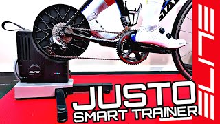 Elite JUSTO Smart Trainer Details  Review  Lama Lab Tested [upl. by Irem370]