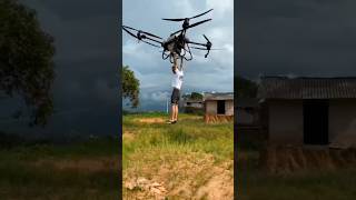 DRONES GIGANTES  GIANT DRONE DJI T40 Agrícola [upl. by Srednas672]