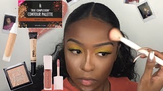 StepbyStep Beginner Makeup Tutorial  Makeup for Black Women  Lovevinni [upl. by Pegg128]