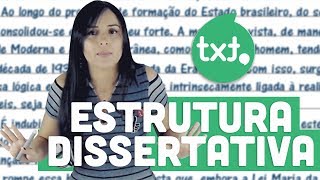 Estrutura completa da dissertação nota 1000 no Enem [upl. by Ahsaek]