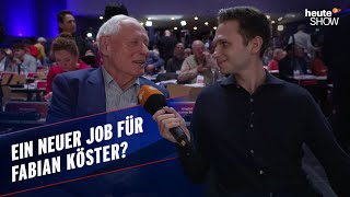 Fabian Köster will Wagenknechts SocialMediaManager werden  heuteshow vom 02022024 [upl. by Aseen]