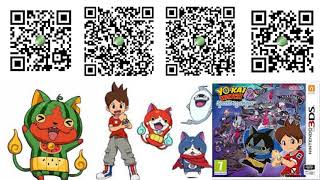 Yokai watch 2 green coin qr codes Yokai watch qrcodes 1 [upl. by Havelock]